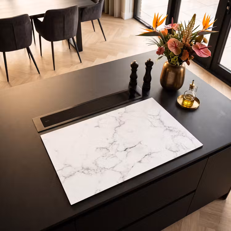 Inductie beschermer - Klassieke Marmeren Eenvoud — 5