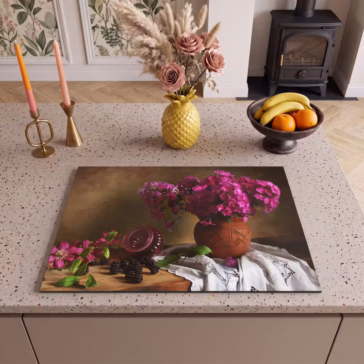 Inductie beschermer - Bouquet van Overvloed — 2