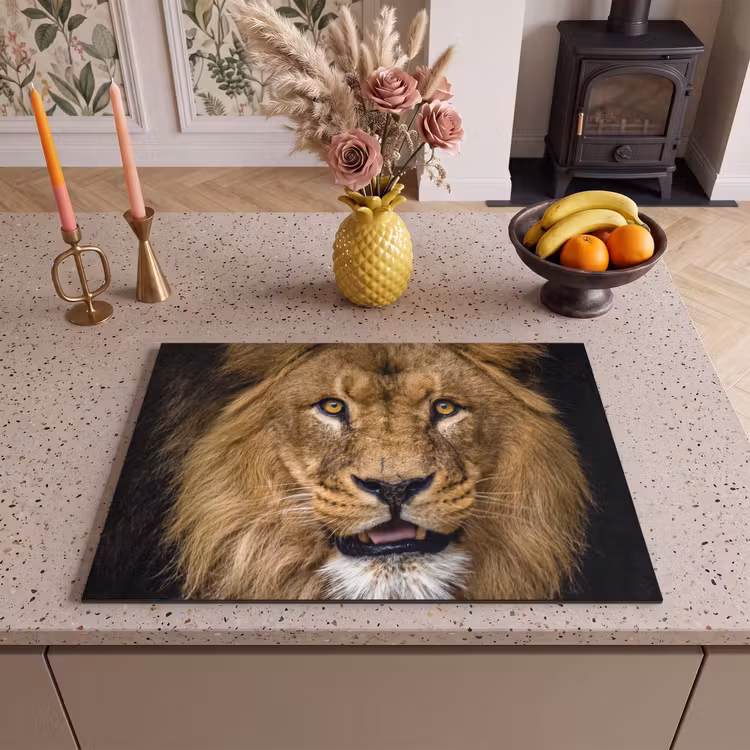 Inductie beschermer - Gezicht van de Serengeti — 2