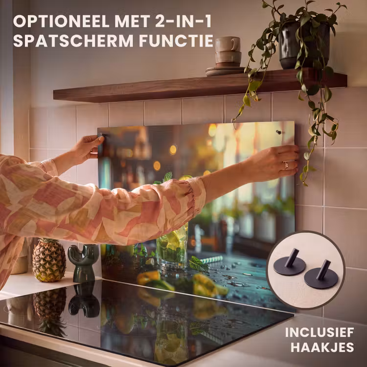 Inductie beschermer - Citrus Mojito in Baromgeving — 10