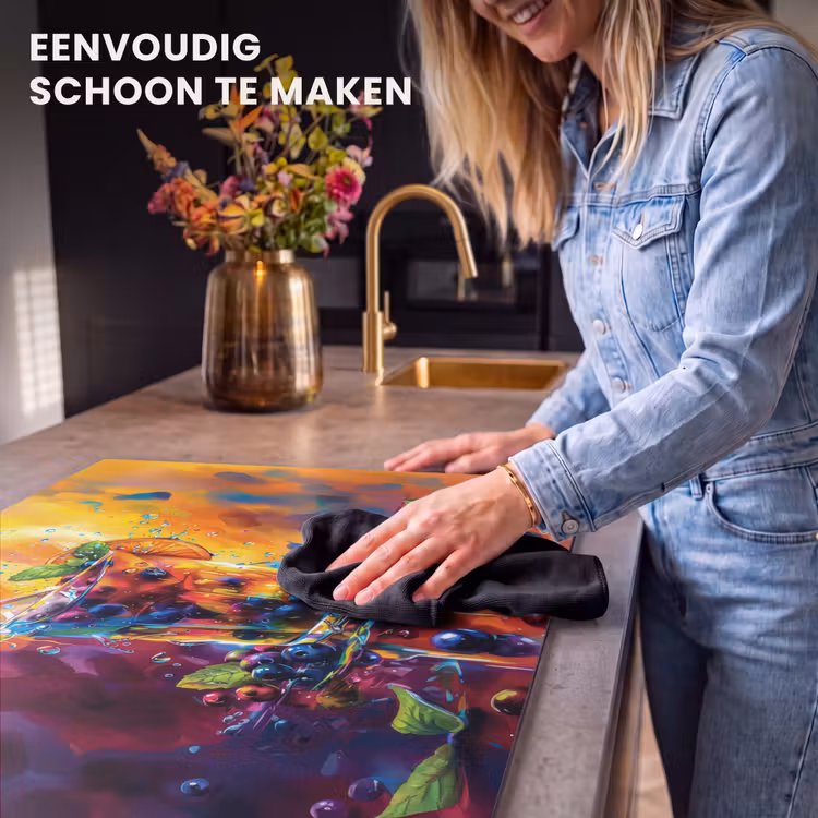 Inductie beschermer - Explosie van Fruit en Kleur — 6