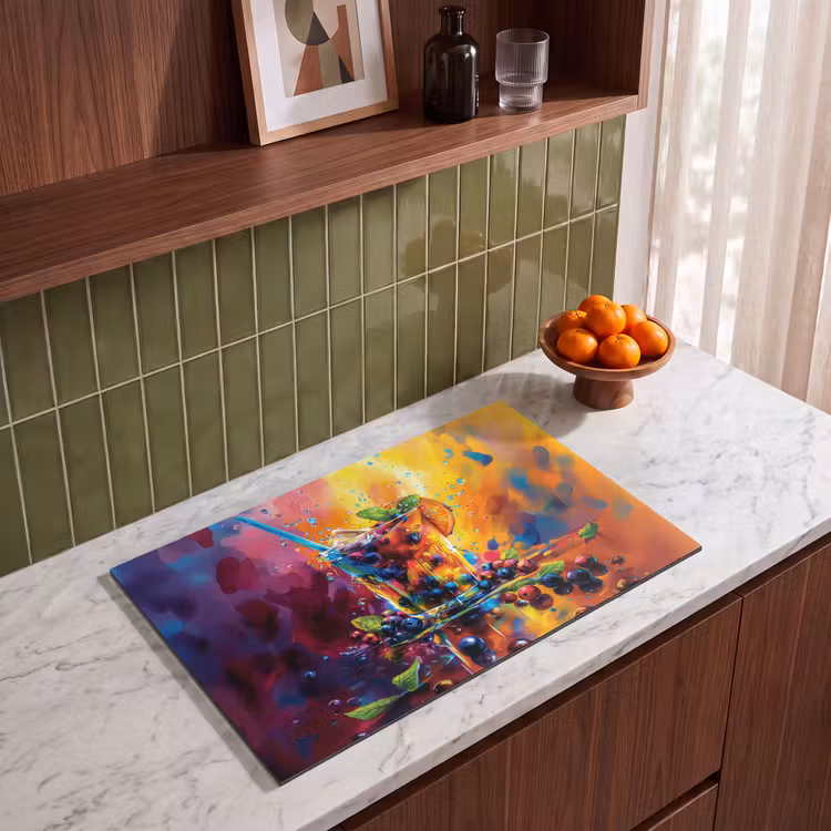 Inductie beschermer - Explosie van Fruit en Kleur — 8