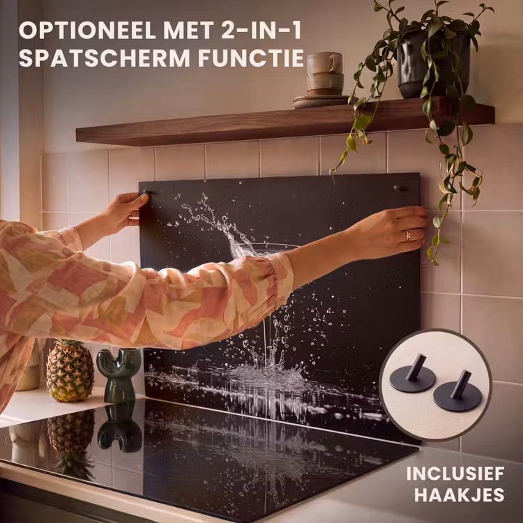 Inductie beschermer - Monochroom Spetterend Martini — 10