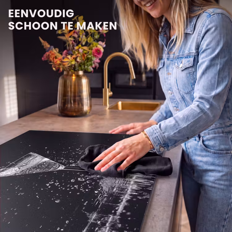 Inductie beschermer - Monochroom Spetterend Martini — 6