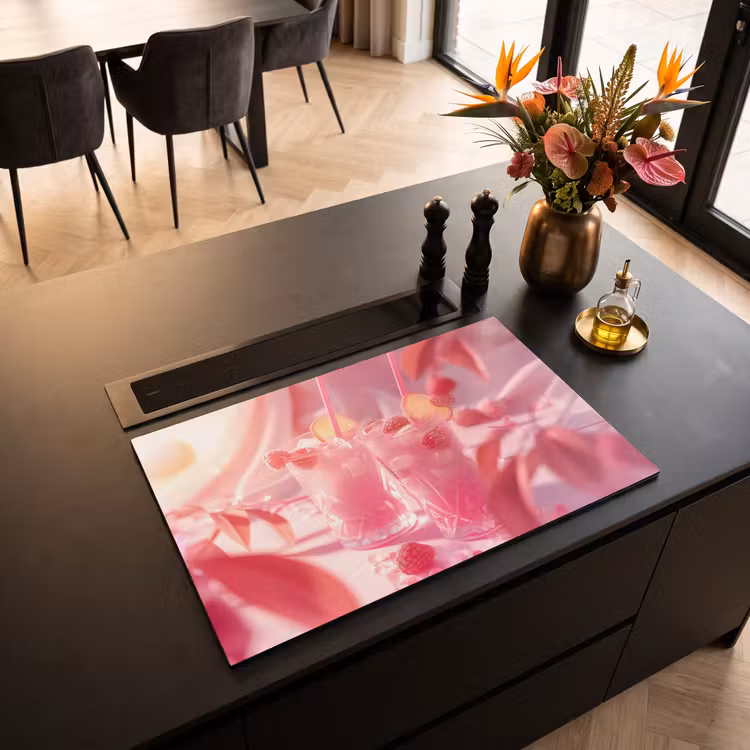 Inductie beschermer - Roze Zomerdrankjes — 5