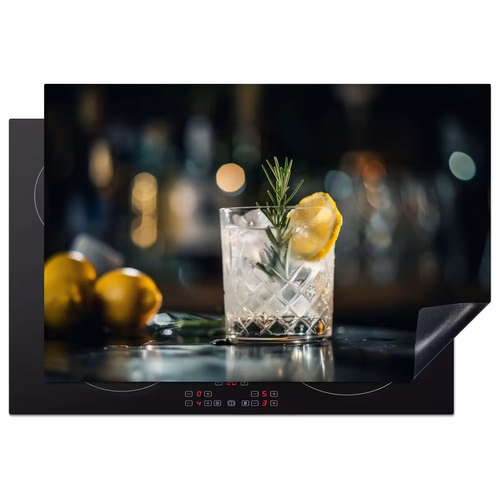Inductie beschermer - Gin-tonic met een Vleugje Citroen — 1
