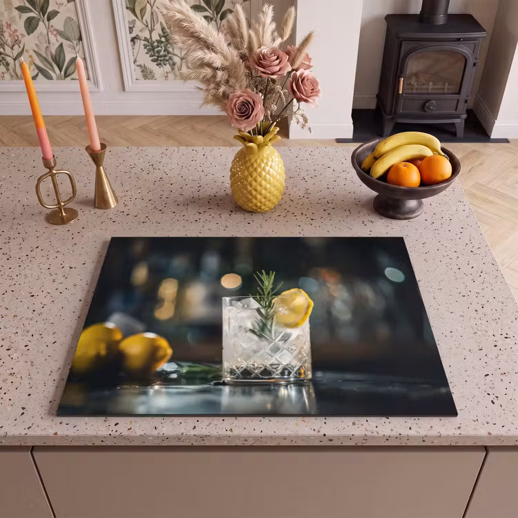Inductie beschermer - Gin-tonic met een Vleugje Citroen — 2