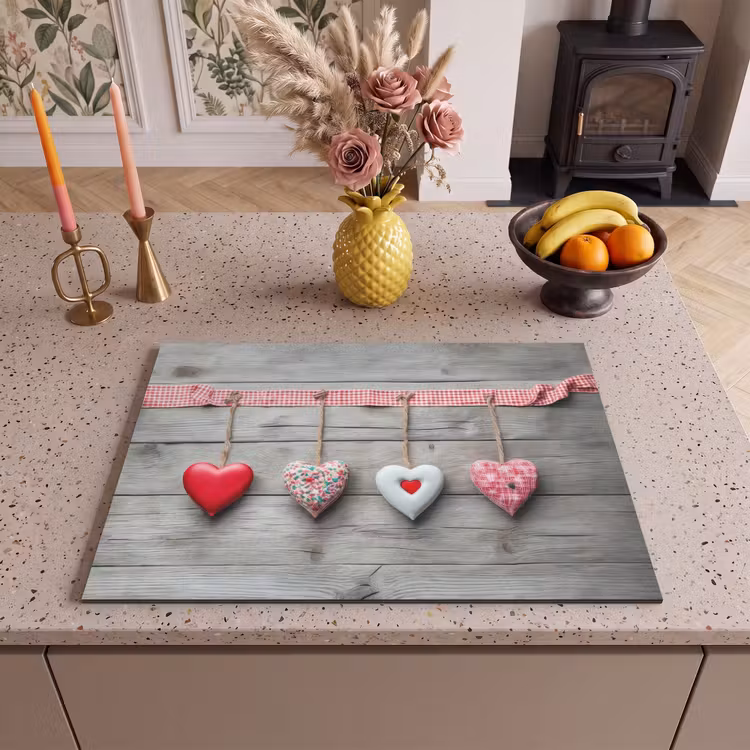 Inductie beschermer - Liefdeslied op Hout — 2