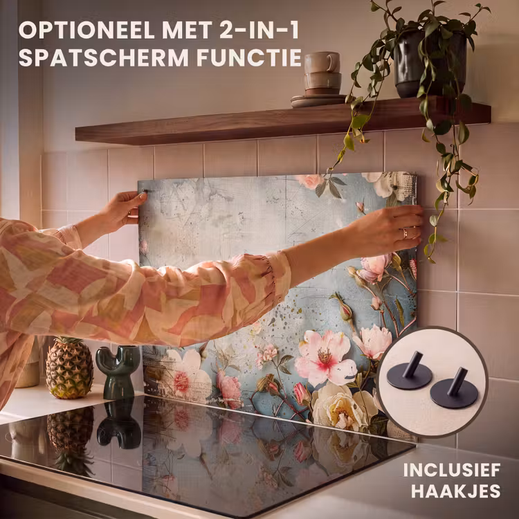 Inductie beschermer - Industriële Bloemfantasie — 10