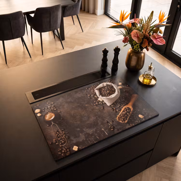 Inductie beschermer - Koffiebonen Stilleven — 5