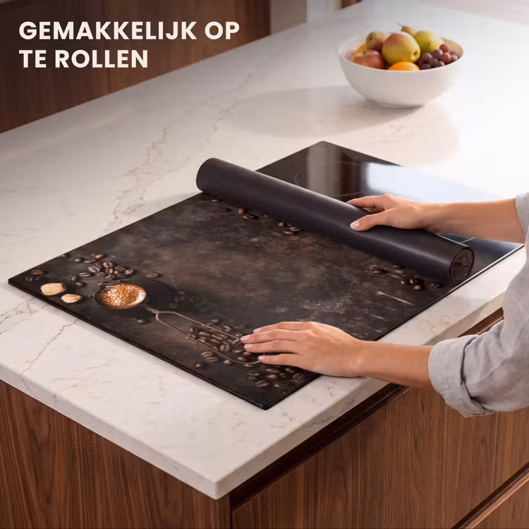 Inductie beschermer - Koffiebonen Stilleven — 7