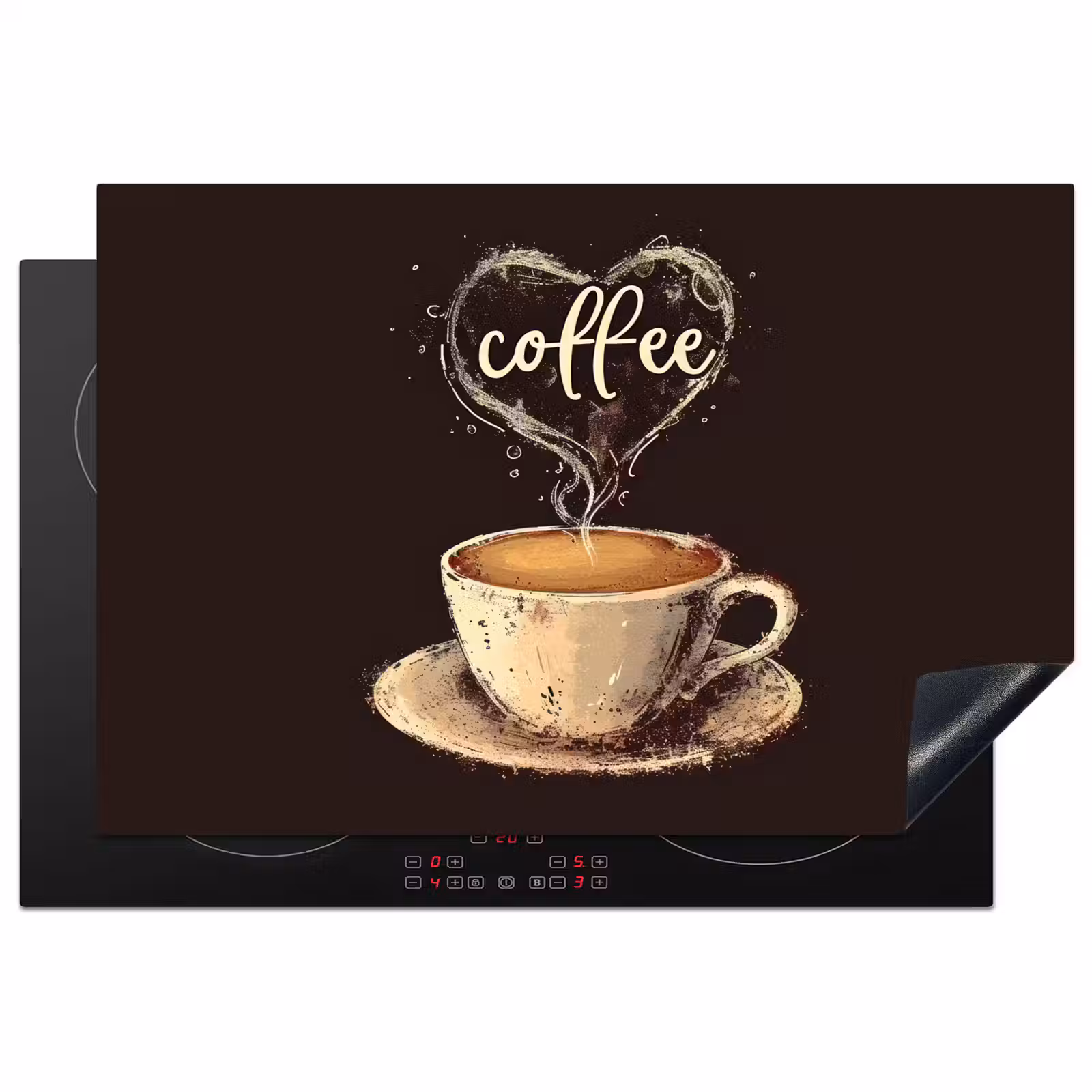 Inductie beschermer - Koffieliefde — 1