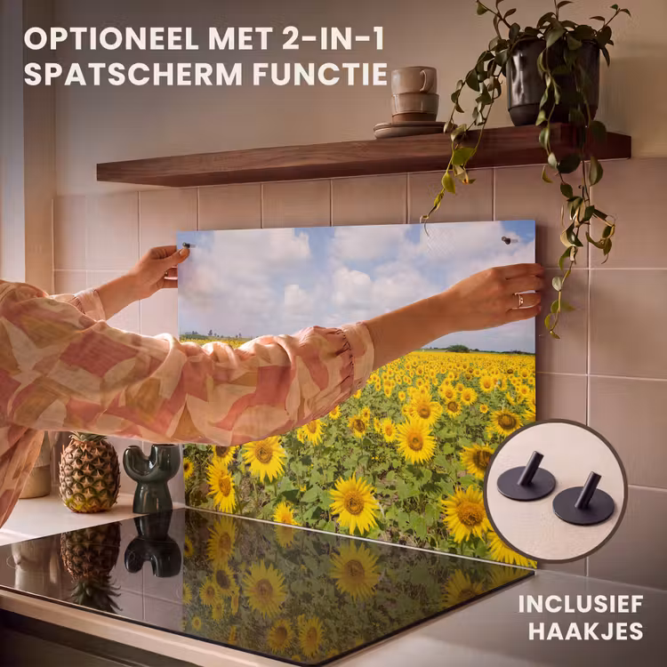 Inductie beschermer - Horizon van Zonnebloemen — 10