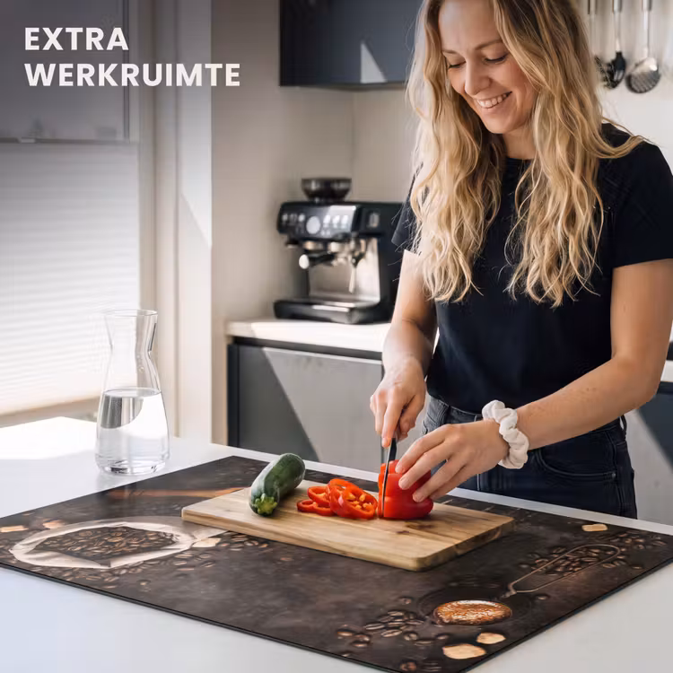 Inductie beschermer - Koffiebonen Stilleven — 4