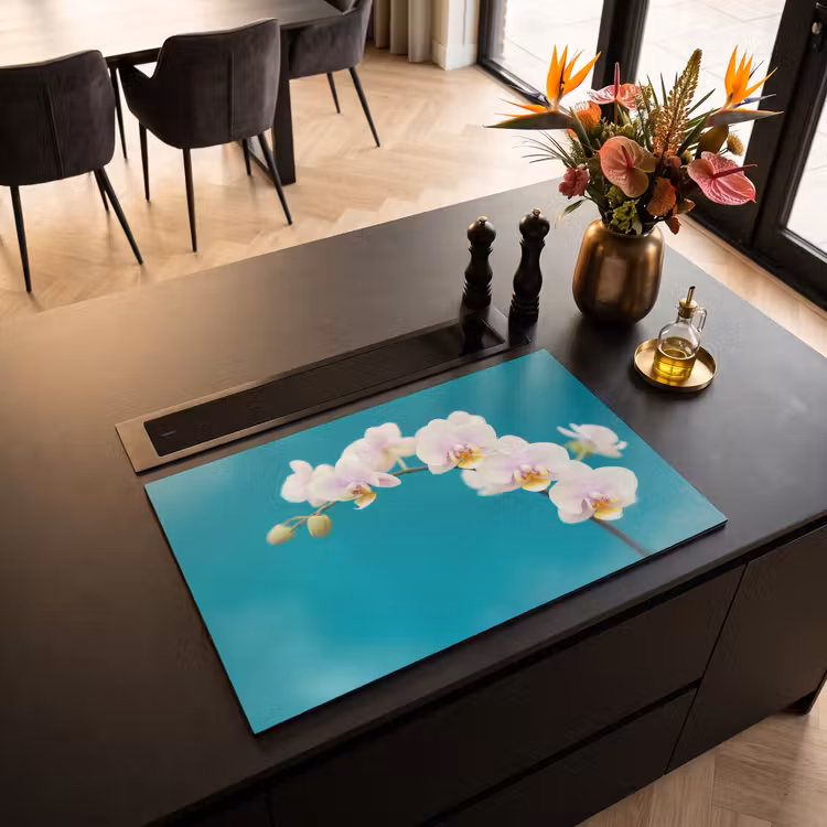 Inductie beschermer - Aqua Bliss Orchideeën — 5