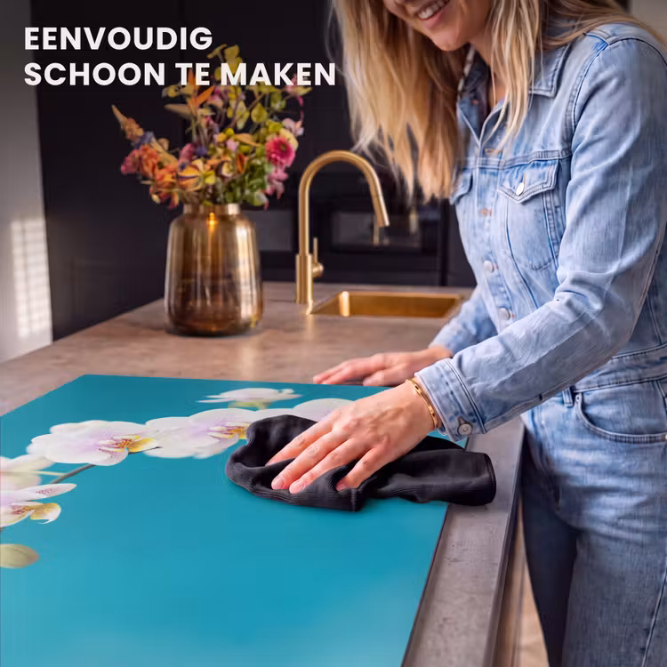 Inductie beschermer - Aqua Bliss Orchideeën — 6
