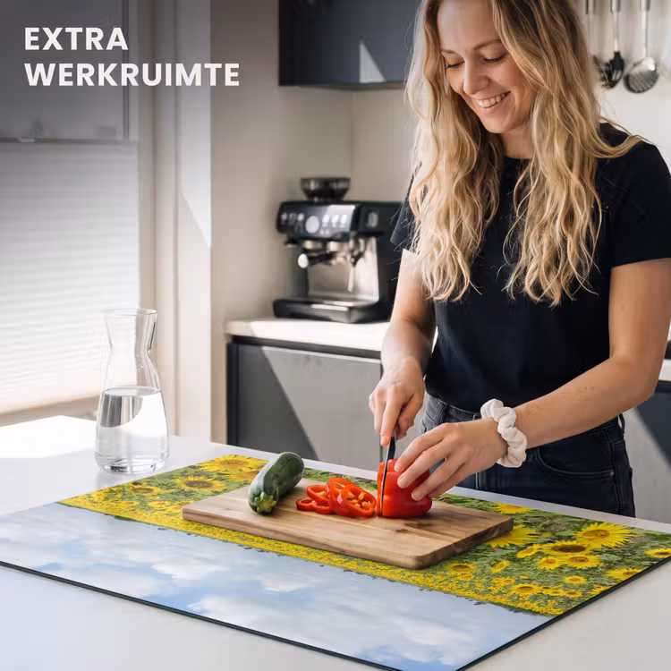 Inductie beschermer - Horizon van Zonnebloemen — 4