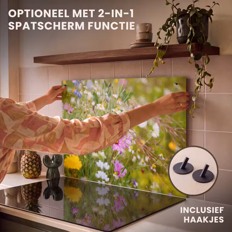 Inductie beschermer - Impressie van een Wilde Bloementuin — 10