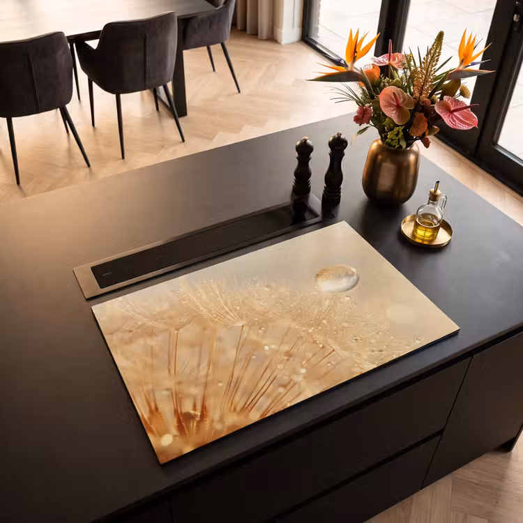 Inductie beschermer - Paardenbloem - Water - Natuur - Planten - Modern — 5