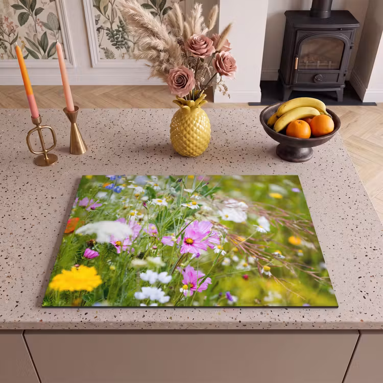 Inductie beschermer - Impressie van een Wilde Bloementuin — 2
