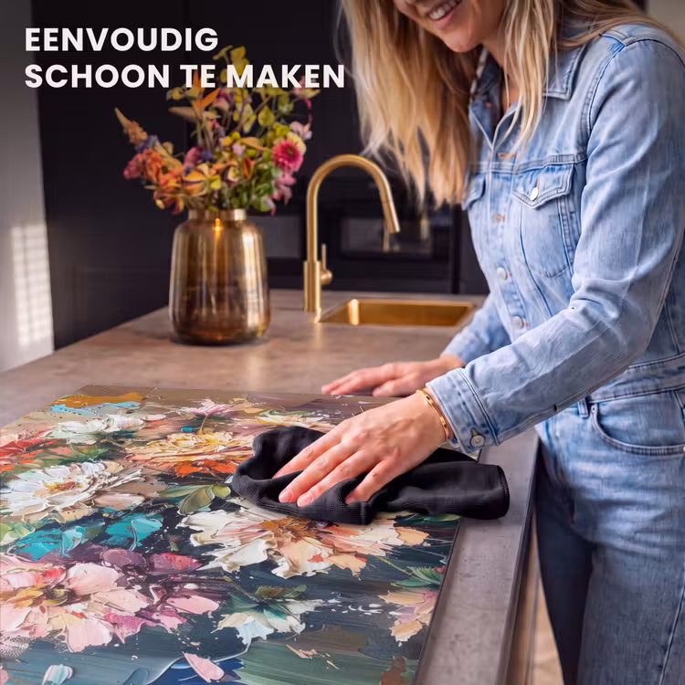 Inductie beschermer - Bloeiende Verfkwasttuin — 6