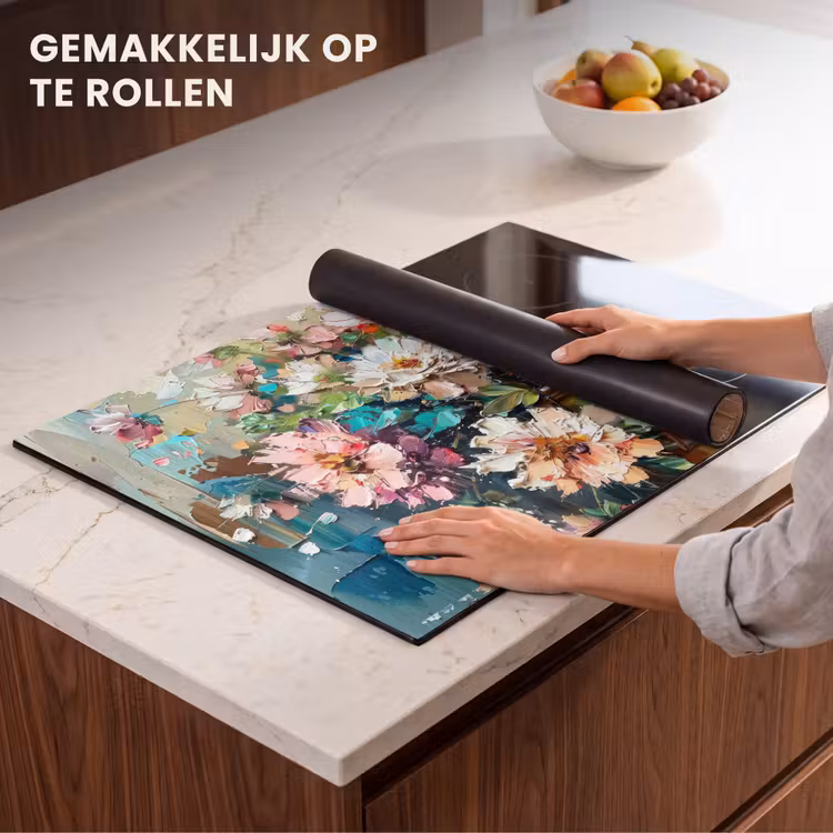 Inductie beschermer - Bloeiende Verfkwasttuin — 7