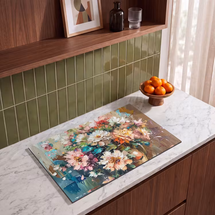 Inductie beschermer - Bloeiende Verfkwasttuin — 8