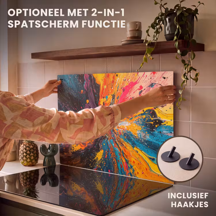 Inductie beschermer - Kosmische Kleurexplosie — 10
