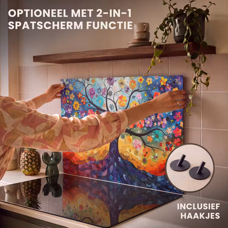 Inductie beschermer - Levensboom - Kleuren - Boom — 10