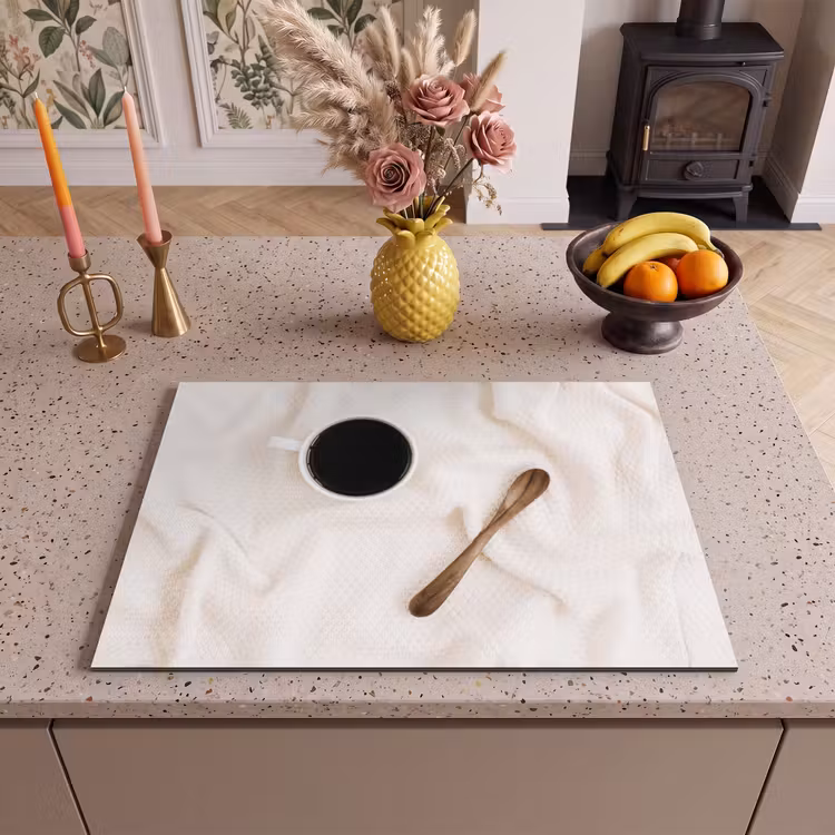Inductie beschermer - Koffiepauze in Geborgenheid — 2