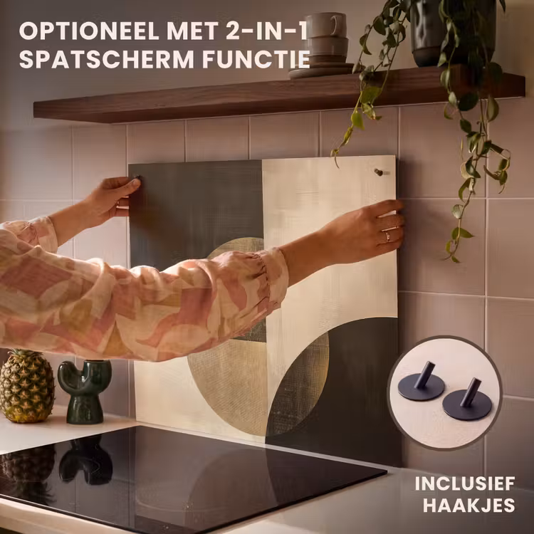 Inductie beschermer - Contrasten in Cirkel en Vierkant — 10