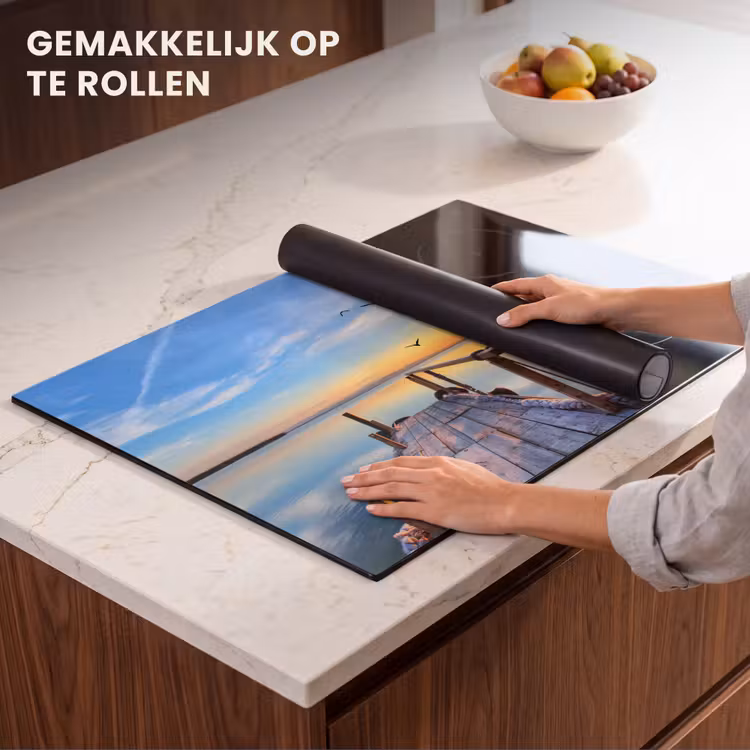 Inductie beschermer - Ochtendvlucht boven het Meer — 7
