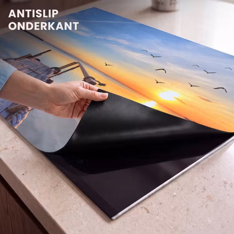 Inductie beschermer - Ochtendvlucht boven het Meer — 9
