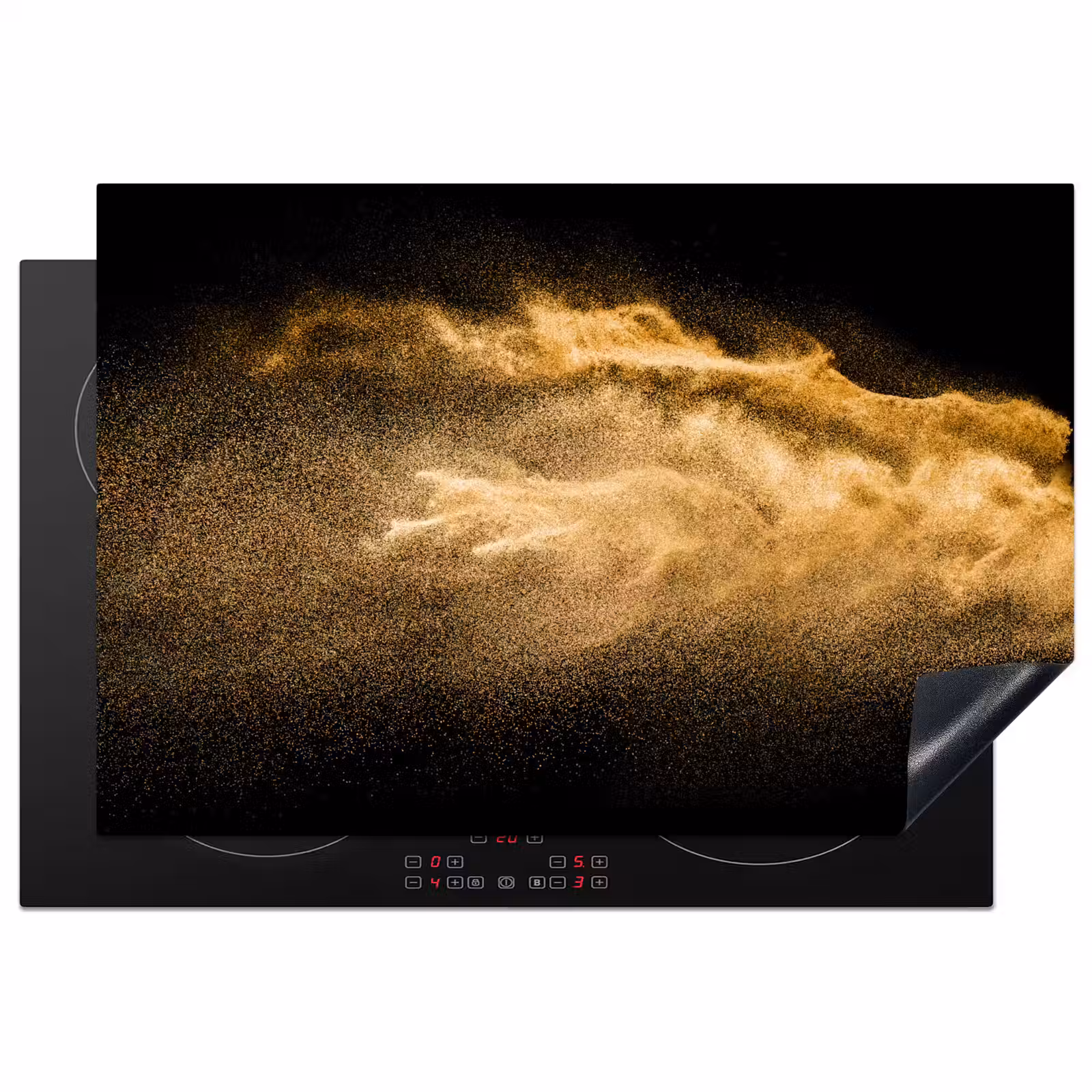 Inductie beschermer - Gouden Zandstorm — 1