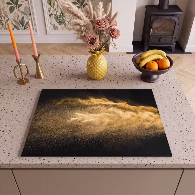 Inductie beschermer - Gouden Zandstorm — 2