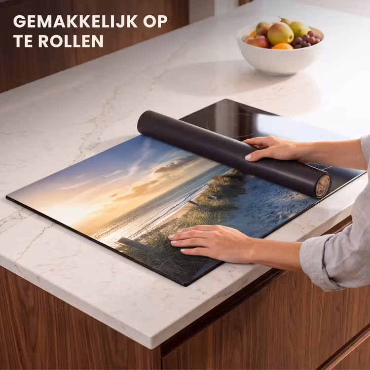 Inductie beschermer - Rustbank met Zeezicht — 7