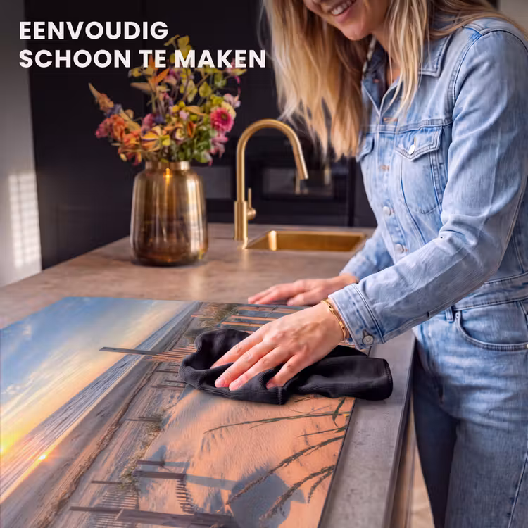 Inductie beschermer - Avondgloed bij het Duinhek — 6