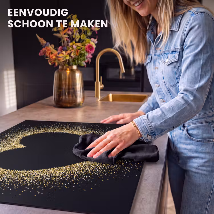 Inductie beschermer - Hart van goudstof — 6