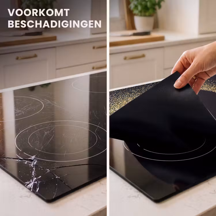 Inductie beschermer - Hart van goudstof — 3
