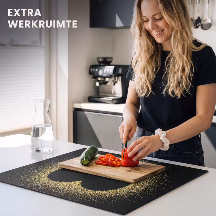Inductie beschermer - Hart van goudstof — 4