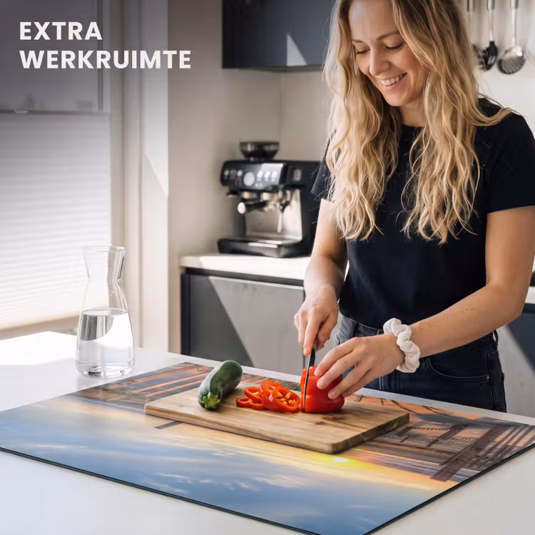 Inductie beschermer - Avondgloed bij het Duinhek — 4