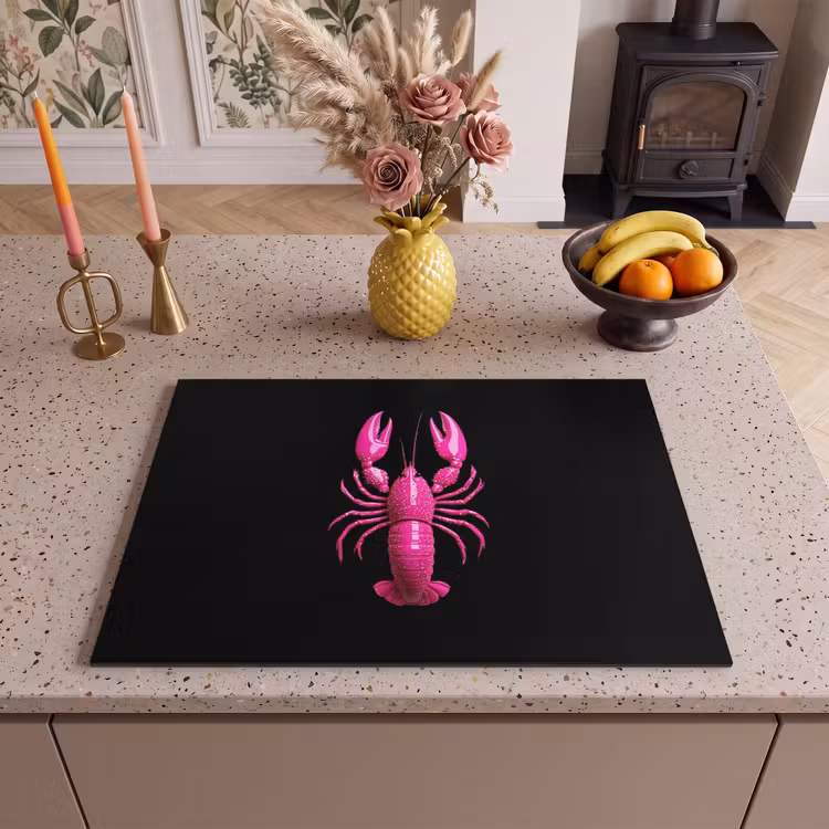 Inductie beschermer - Kreeft - Fel roze — 2