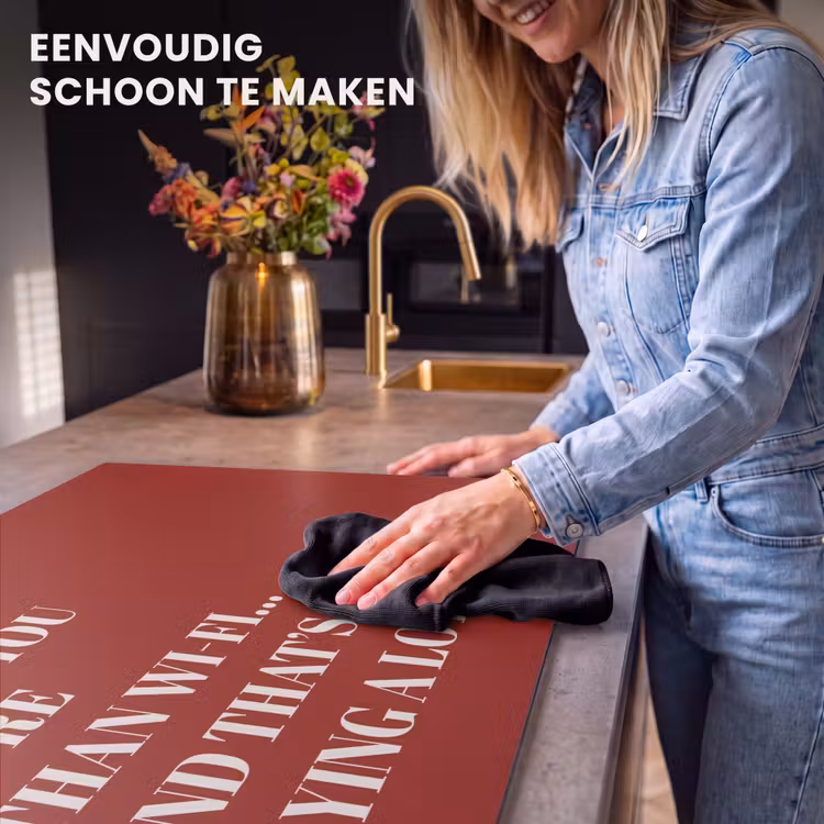 Inductie beschermer - Rood - Quote - Liefde — 6