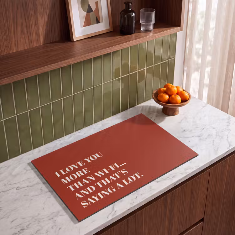 Inductie beschermer - Rood - Quote - Liefde — 8