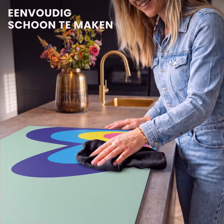 Inductie beschermer - Hartjes - Kleurrijk - Valentijn — 6