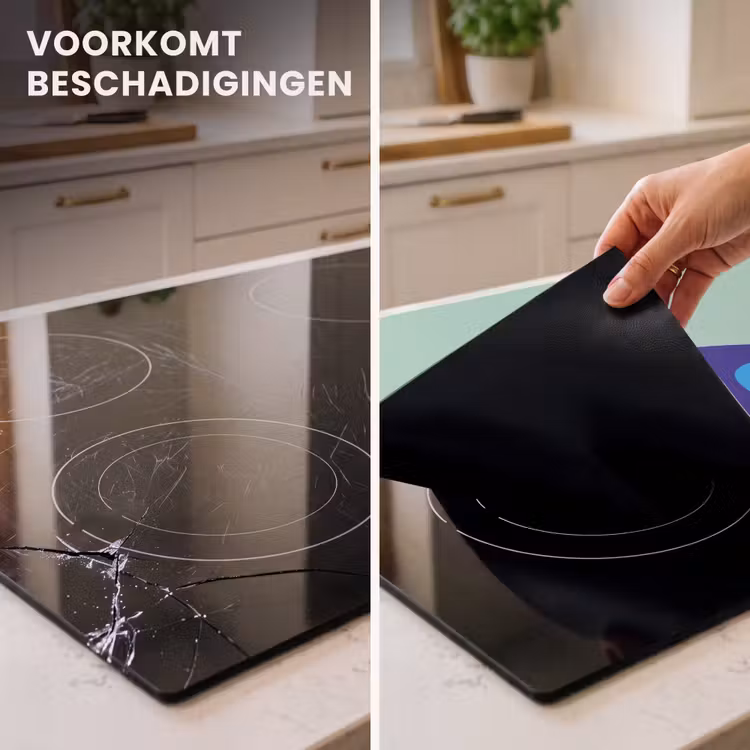 Inductie beschermer - Hartjes - Kleurrijk - Valentijn — 3