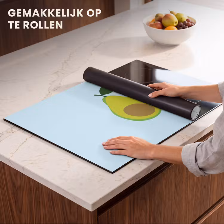 Inductie beschermer - Avocado - Illustratie - Groene - Vrucht — 7