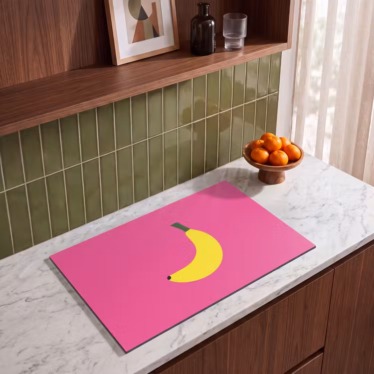 Inductie beschermer - Banaan - Geel - Fruit — 8