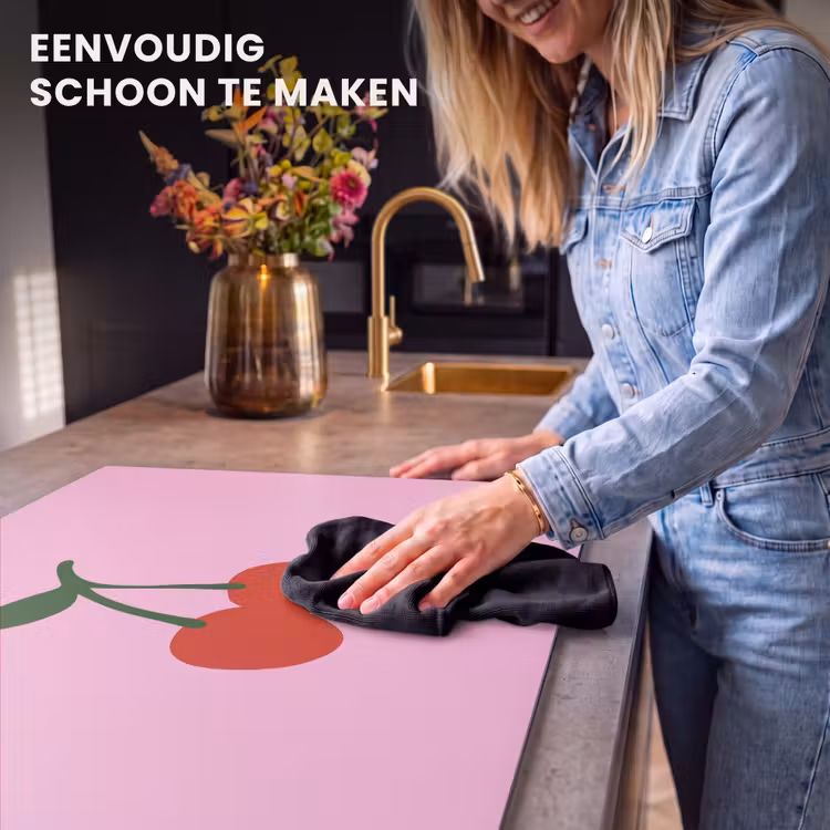 Inductie beschermer - Kersen - Roze - Illustratie — 6