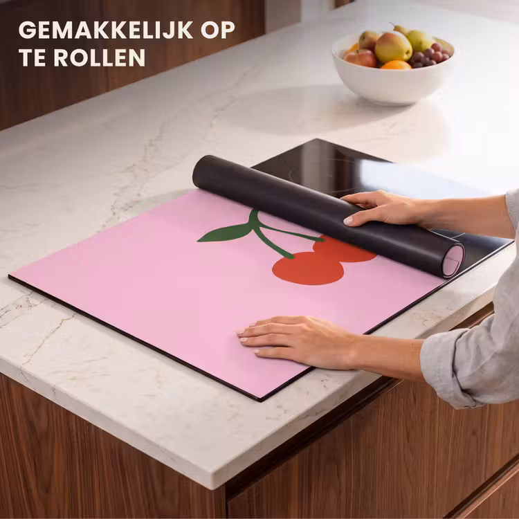 Inductie beschermer - Kersen - Roze - Illustratie — 7
